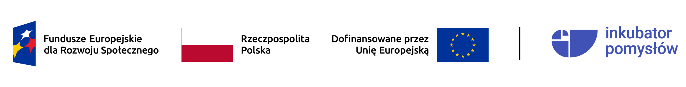 Logotypy: Fundusze Europejskie dla Rozwoju Społecznego, Rzeczpospolita Polska, Unia Europejska — Europejski Fundusz Społeczny Plus